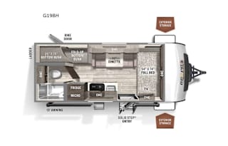 2022 Forest River RV Rockwood GEO Pro G19BH
