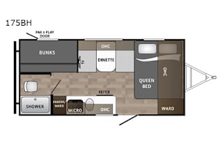 2018 Dutchmen RV Kodiak Cub 175BH