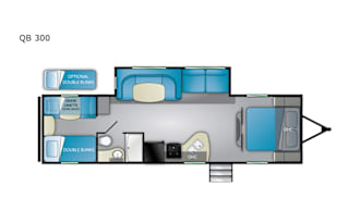 Adventure awaits with our Family Friendly Camper!