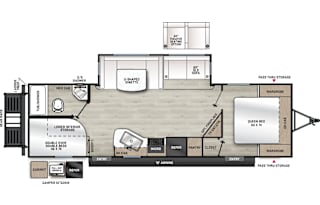 2025 BRAND NEW! Coachmen Catalina Legacy 263BHSCK