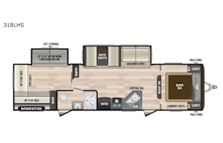 2019 Keystone RV Hideout 318LHS