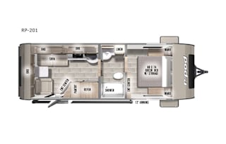 2022 Forest River RV R Pod RP-201