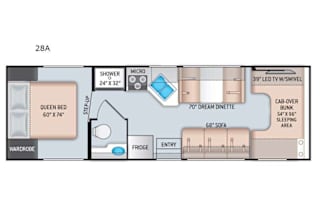 2021 Thor Motor Coach Four Winds 28A