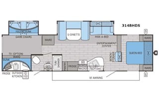 2017 Jayco Eagle 314BHDS