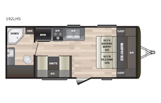 2018 Keystone Hideout Bunkhouse