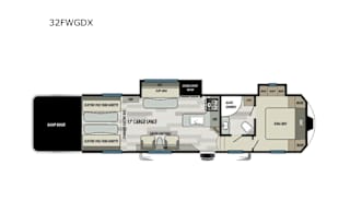 2021 Forest River RV Shockwave 32FWGDX