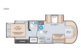 2021 Thor Tiburon 24RW - The Tiburon Oasis