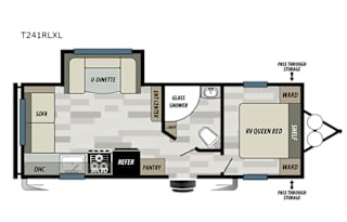 2020 Forest River RV Salem Cruise Lite T241RLXL