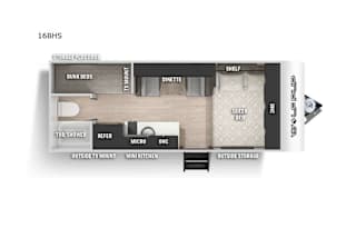 Lightweight Travel Trailer Rental Sleeps 5
