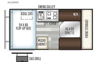 2019 Rockwood A122SESP -