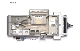 2023 Forest River RV No Boundaries NB19.8