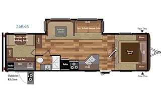 2016 Keystone RV Hideout 29BKS