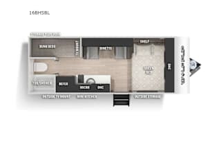 TV, Solar, Bunkbeds..
