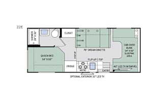 2016 Thor Motor Coach Chateau 22E
