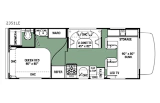 Modern Forest River RV Forester LE 2351LE Chevy