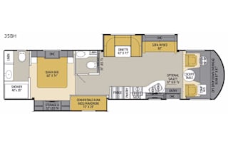 2017 Coachmen RV Mirada 35BH