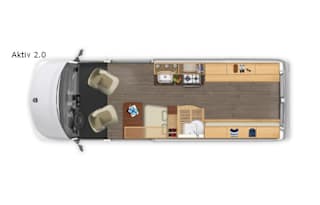 Vanmoose Glamper Van by Vamoose Alaska Vacation Rentals