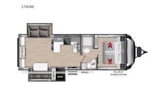 Luxurious RV with Open Floor Plan & Separate King Size Bdrm.  Pets Friendly