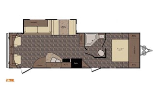 2017 Crossroads Zinger Z-1 Travel Trailer