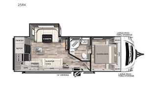 2021 Forest River RV Vibe 25RK
