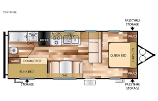 2016 Forest River RV Salem Cruise Lite 261BHXL
