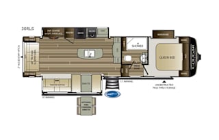 2019 Keystone RV Cougar Half-Ton Series 30RLS