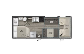 "Daphne" the Winnebago Minnie Winnie 25B