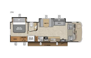 2019 Entegra Coach Odyssey 29V 32’