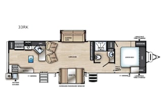 2019 Forest River RV Vibe 33RK