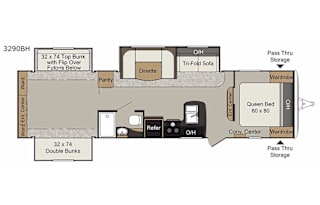 Bunkhouse on Wheels