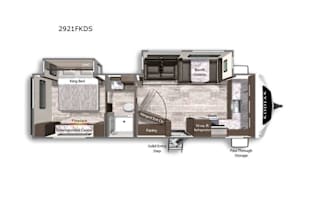 2022 Dutchmen RV Kodiak Ultimate 2921FKDS