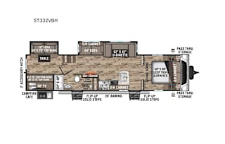 2021 Venture RV SportTrek ST332VBH