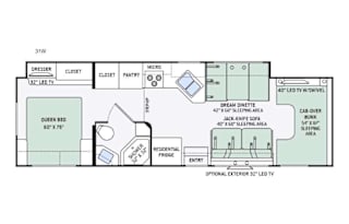 2016 Thor Motor Coach Chateau 31W