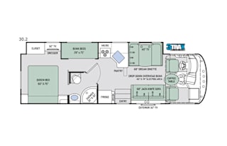 Travel like a ROCKSTAR! 2019 Thor Motor Coach30.2