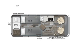 2024 Winnebago Travato Model 59K Campervan