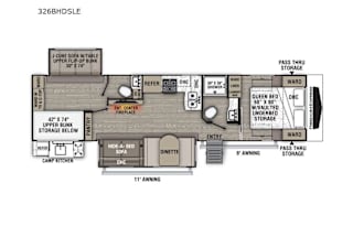 2021 Coachmen RV Freedom Express Liberty Edition 326BHDSLE