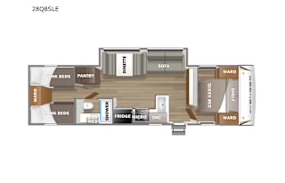 2022 Prime Time RV Avenger 28QBSLE