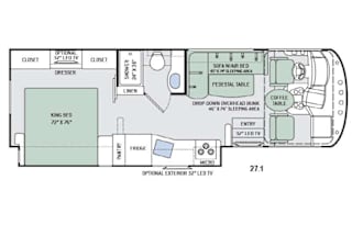 2016 Thor Motor Coach ACE 27.1