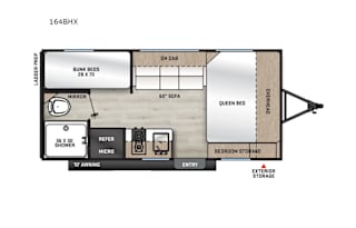 2025 Coachmen RV Catalina Summit Series 7 164BHX