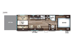 2019 Forest River RV Cherokee Grey Wolf 26RR