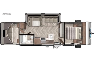 2021 Forest River RV Salem Cruise Lite 28VBXL
