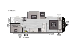 30’ RV,  King bed, Bunk Beds, Big kitchen