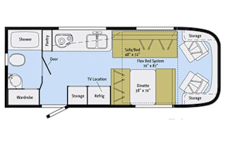 2015 Winnebago Trend 23B
