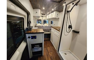 Falkor -Transit 6'5" Custom Ford Campervan +Shower