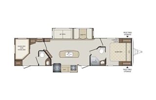 2017 Keystone RV Bullet 330BHS