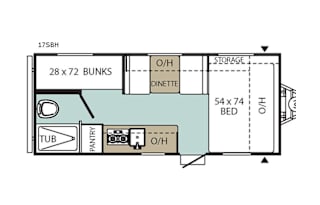 2018 Coachmen Viking Saga 17 BH