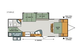 KZ Sportsman 271BHLE Family Fun House