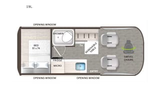 2023 Mercedes 4X4 Thor Motor Coach Sanctuary 19L