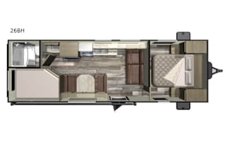 2019 Starcraft Mossy Oak 26BH Bunkhouse sleeps 10