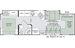 2016 Thor Motor Coach Quantum WS31